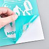 Self-Adhesive Silk Screen Printing Stencil DIY-WH0173-021-09-3