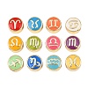 12Pcs Brass Beads ENAM-I046-02G-1