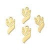 Brass Pendants KK-H435-07G-4