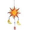 Glass & Iron Pendant Decorations PW-WG92256-02-1