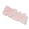 Natural Rose Quartz Pendants G-D087-01B-2