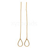 Stainless Steel Ear Thread for Women FIND-PW0024-38A-2