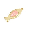 Brass Pendants KK-CBAAB9C-03G-02-3