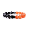 Black Onyx Stretch Bracelets PW-WG53FF8-02-1