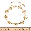 304 Stainless Steel Link Chain Bracelets for Women BJEW-A161-01B-G-3