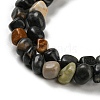 Natural Picasso Stone/Picasso Jasper Bead Strands G-F465-09A-4