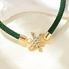 Adjustable Nylon Cord Bracelets X-BJEW-C096-01G-24-2