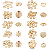 BENECREAT 100Pcs 10 Style Rack Plating Alloy Beads FIND-BC0008-60-1