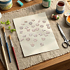 150Pcs Undyed Wood Pendants & Beads & Cabochons WOOD-SP0001-74-6