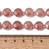 Natural Strawberry Quartz Beads Strands G-D105-A11-5