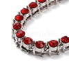 Men's Classic Rhinestone Tennis Bracelet BJEW-I297-01S-02-2