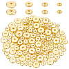   160Pcs 4 Styles Brass Spacer Beads KK-PH0005-95G-1