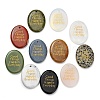 Natural & Synthetic Mixed Stone Pendants G-K353-06-1