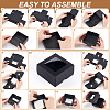 Square Kraft Paper Storage Gift Boxes CON-WH0095-100B-02-4