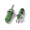 Natural Ruby in Zoisite Pointed Pendants G-K329-44P-3