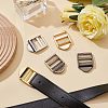 Olycraft 5Pcs 5 Colors Zinc Alloy Ladder Lock SliderBuckle FIND-OC0002-02-6