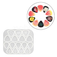 Guitar Pick Shape Silicone Molds DIY-P025-05