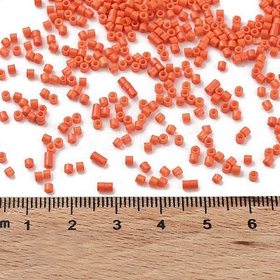 Baking Paint Glass Seed Beads SEED-S042-05B-84-1