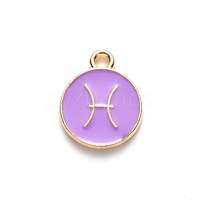 Alloy Enamel Pendants LS-X-ENAM-S124-01A-01H-1