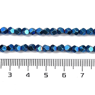 Electroplated Synthetic Non-magnetic Hematite Beads Strands G-A234-G03-01-1
