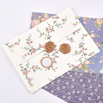 Adhesive Wax Seal Stickers DIY-CP0002-86A-1