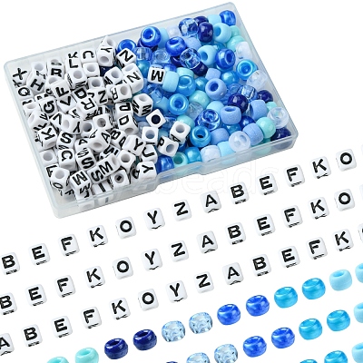 Transparent & Opaque Acrylic Beads KY-FS0001-26E-1
