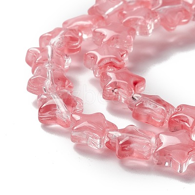 Transparent Glass Beads Strand GLAA-F112-02A-1