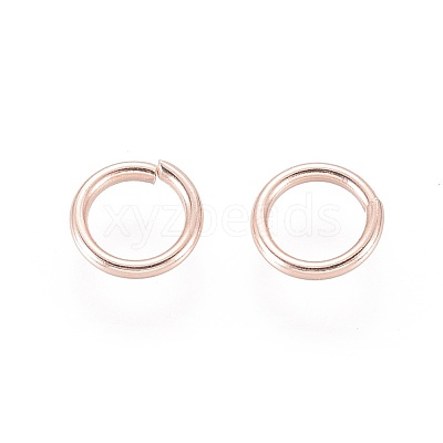304 Stainless Steel Open Jump Rings STAS-O098-02RG-03-1