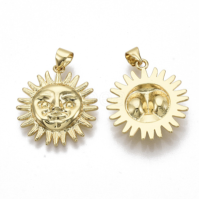 Brass Pendants KK-R131-004-NF-1