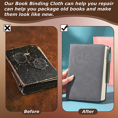 Faux Suede Book Covers DIY-WH20010-138W-02-1