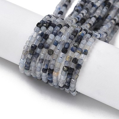 Natural Dyed & Heated Blue Aventurine Beads Strands LS-G-RM241221-K5-1