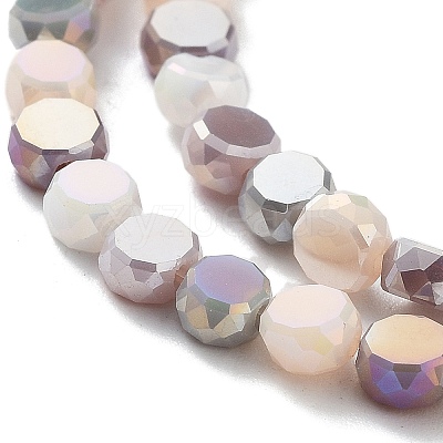 Electroplate Glass Beads EGLA-P056-01E-1