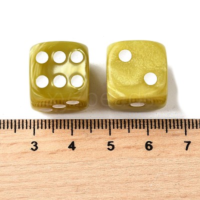 Opaque Acrylic Beads MACR-F083-14C-1