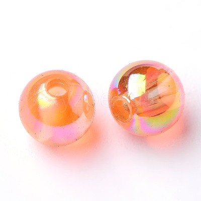 Eco-Friendly Transparent Acrylic Beads LS-X-PL731-16-1