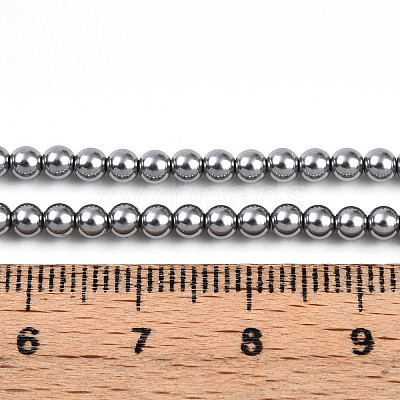 Baking Paint Pearlized Glass Pearl Bead Strands HY-N002-3mm-A01-1