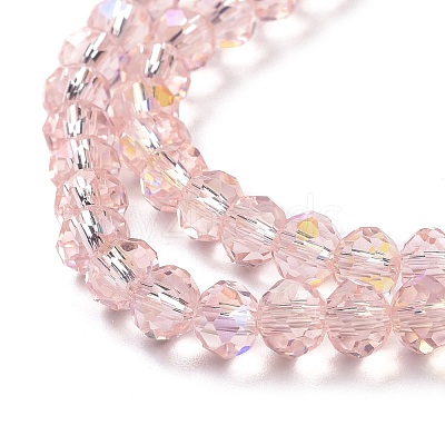 Electroplate Glass Beads Strands LS-EGLA-A034-T10mm-L18-1