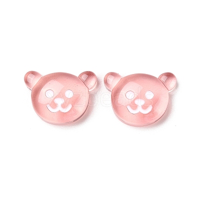 Translucent Resin Animal Decoden Cabochons RESI-M040-03-2-1