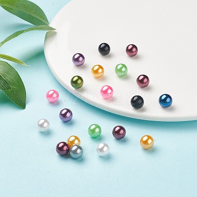ABS Plastic Beads SACR-R780-8mm-M-1