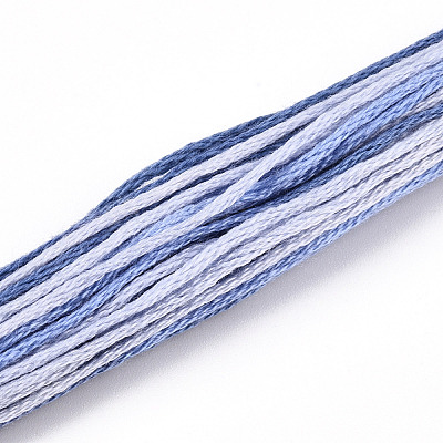 10 Skeins 6-Ply Polyester Embroidery Floss OCOR-K006-A71-1
