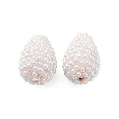 Handmade Polymer Clay Beads KK-F894-17-1