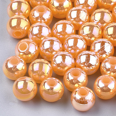 Plastic Beads OACR-S027-6mm-06-1