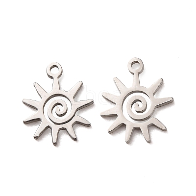 304 Stainless Steel Charms STAS-F367-19P-1