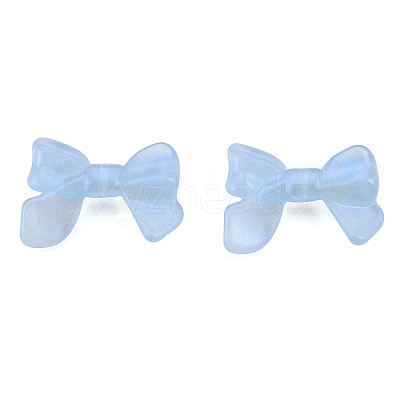 Transparent Luminous Acrylic Beads TACR-T007-11A-1