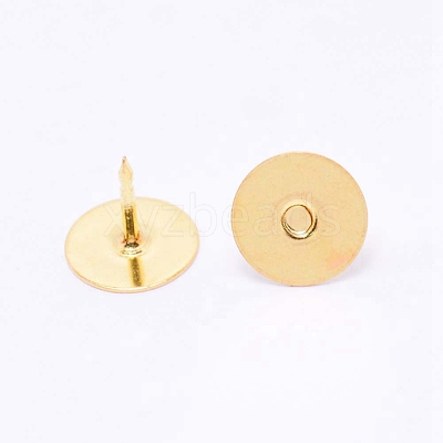 Environment-friendly Brass Head Pins KK-WH0034-50G-1