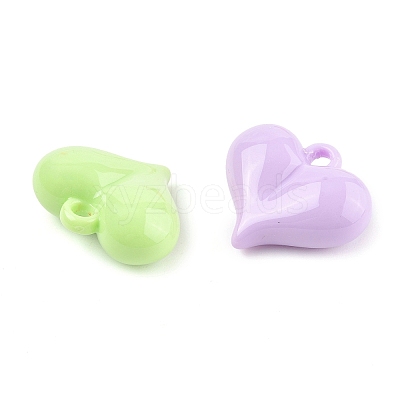 Opaque Acrylic Pendants SACR-Z009-01-1