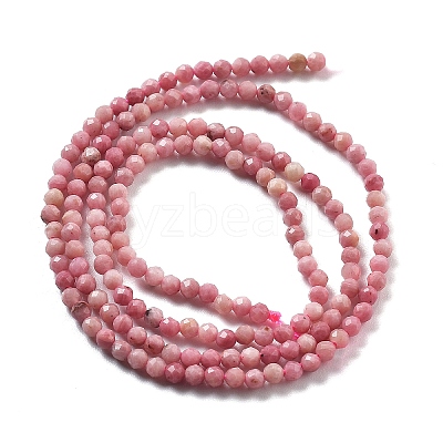 Natural Rhodonite Beads Strands G-H080-B02-02-1