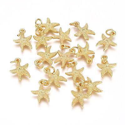 Electroplated Alloy Charms X-PALLOY-G267-06G-1