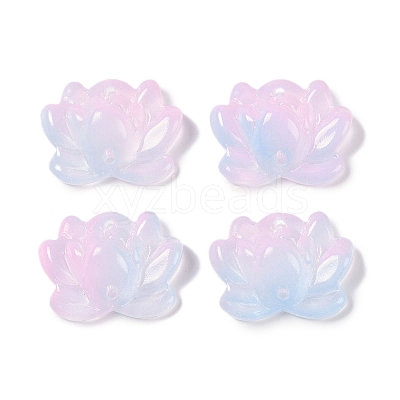 Baking Paint Glass Beads GLAA-S202-13C-1