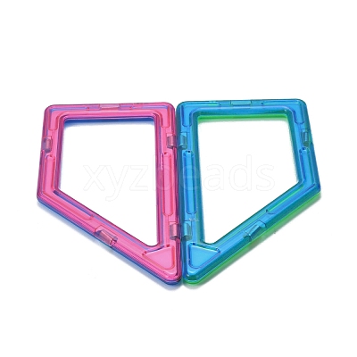 DIY Plastic Magnetic Building Blocks DIY-L046-06-1