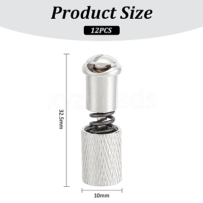 12Pcs Iron Domestic Sewing Machine Presser Foot Screws TOOL-UN0001-39-1